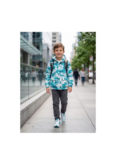 Deniva Kids Unisex Çocuk Su Ve Rüzgar Geçirmez Kapüşonlu Cepli Kamuflaj Desenli Yağmurluk & Rüzgarlık Mont Çok Renkli Deniva Kids Unisex Çocuk Su Ve Rüzgar Geçirmez Kapüşonlu Cepli Kamuflaj Desenli Yağmurluk & Rüzgarlık Mont Çok Renkli