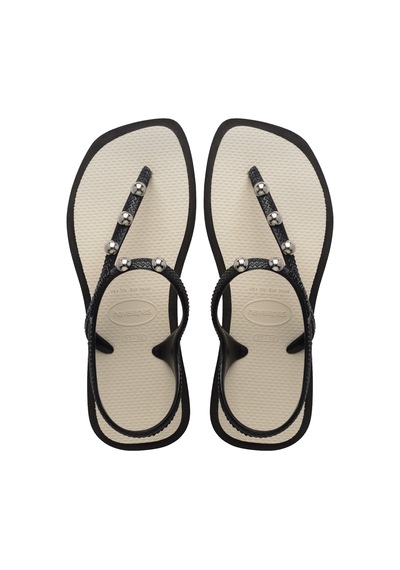 Havaianas Flash Fusion Bej Sandalet 35-36 Siyah