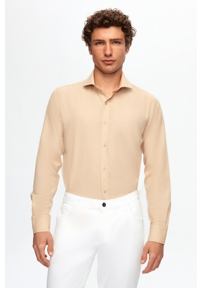 D'S Damat Ds Damat Slim Fit Bej Italyan Yaka Dar Kesim Klasik Kravatlık Uzun Kollu Kolay Ütülenebilir Nefes A 2HF02ORT5185 Bej D'S Damat Ds Damat Slim Fit Bej Italyan Yaka Dar Kesim Klasik Kravatlık Uzun Kollu Kolay Ütülenebilir Nefes A 2HF02ORT5185 Bej