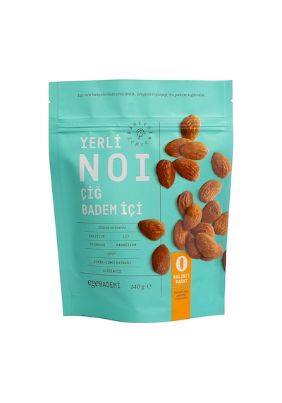 Noi Egebademi Çiğ Badem 140 G - 6 Adet Tarı