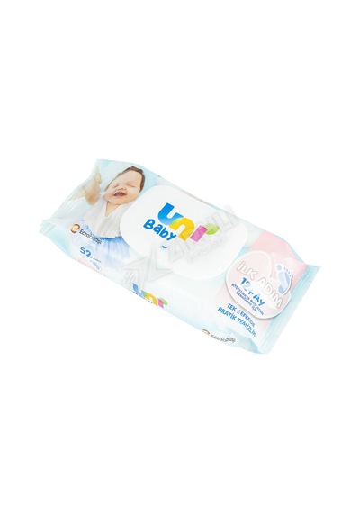 2 Adet Uni Baby Islak Havlu İlk Adım 52li