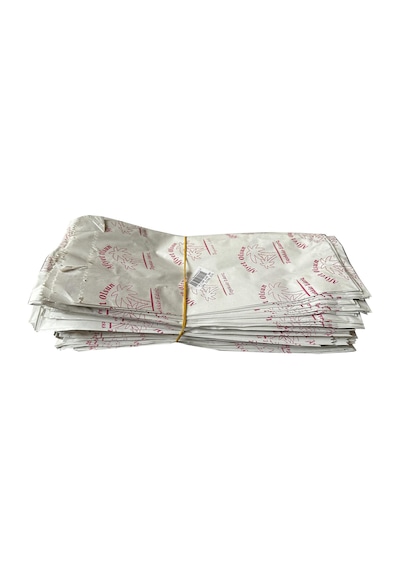 Afiyet Olsun Baskılı Körüklü Esmer Kağıt Kese Kağıdı 95'li 1 KG 5 Paket 15.5 x 30 CM