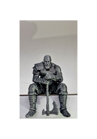 Oturan Kratos Figür 10 Cm God Of War Baltali