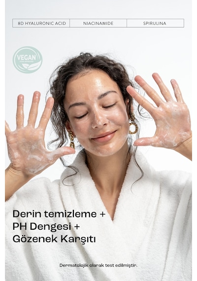 MatsuMarine Algae Sebum Ph Dengeleyici Günlük Temizleme Jeli 200 ML