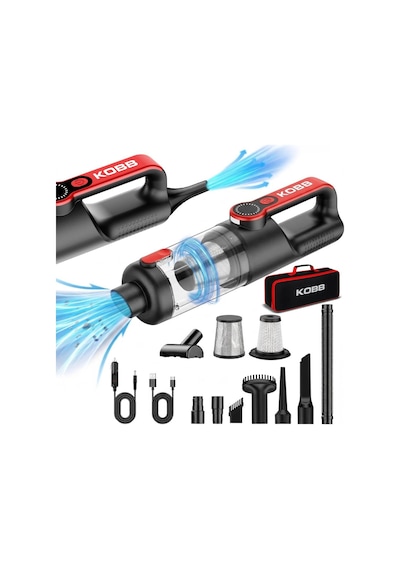 Kobb Kbv20 12volt/ Li-ion Şarjlı Kömürsüz Motor Hibrit Araç Süpü