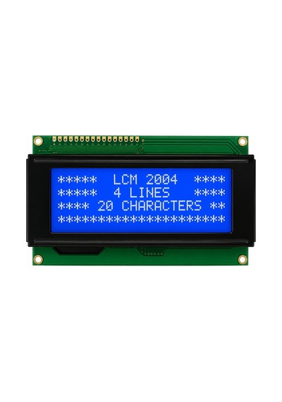 20x4 Mavi Arka Aydınlatmalı Karakter Lcd Ekran 5v
