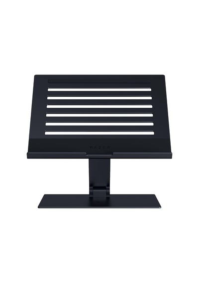 Adjustable Laptop Stand - 18 İnç'e Kadar Dizüstü Bilgisayarlar İçin Üretilmiş Ergonomik Yüksekliği Ayarlanabilir Dizüstü Bilgisayar Standı Alüminyum Siyah