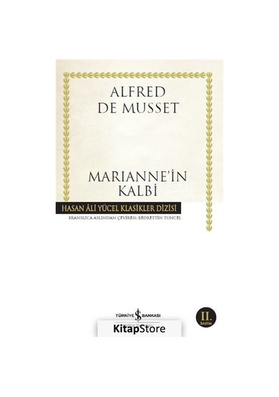 Marianne'in Kalbi karton Kapak / Alfred De Musset