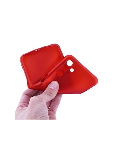 Zore Galaxy Uyumlu A04s Kılıf Premier Silikon Kapak - Mürdüm Mürdüm