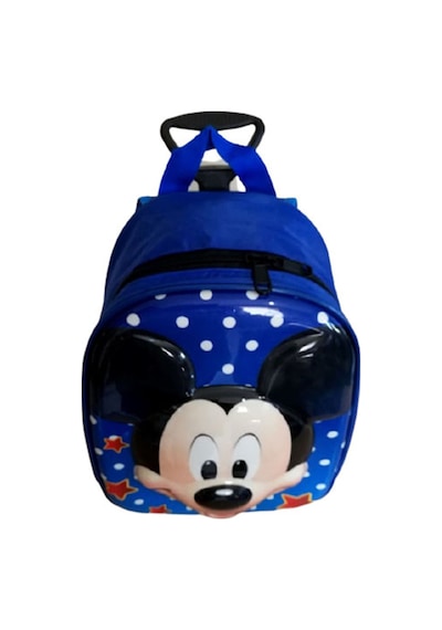 Bullt Anaokulu Çantası Çekçekli 3-7 Yaş Mavi Mickey Gn011