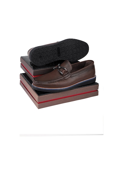Ducavelli Gela Hakiki Deri Erkek Günlük Ayakkabı Loafer Ayakkabı