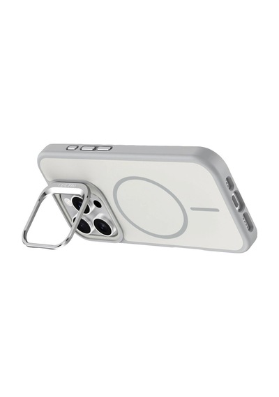 Apple Uyumlu iPhone 16 Pro Max Flexa Magsafe Kapak Beyaz