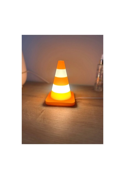 Trafik Konisi Masa Lambası