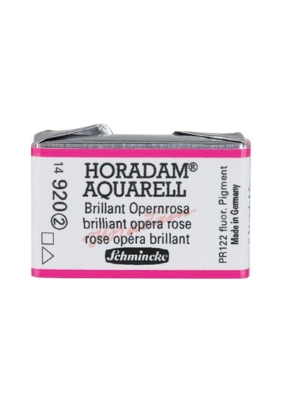 Schmincke : Horadam Aquarell Artist Sulu Boya : Tam Tablet : Seri 2 920 Brilliant Opera Rose