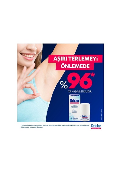 Driclor Antiperspirant Roll-on 20 Ml 3 Adet