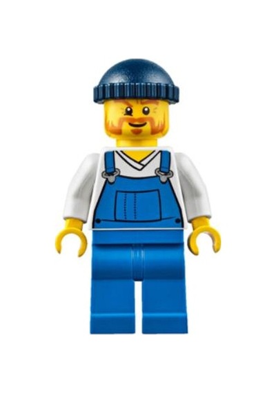 Lego Minifigür Fire Lighthouse Keeper Cty0648