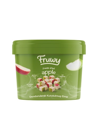 Freeze Dried Elma Kova Dondurularak Kurutulmuş Elma Diğer