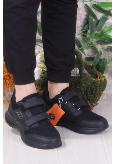 M.p Diana Rahat Hafif Cırtlı Kadın Sneaker Ayakkabı Siyah
