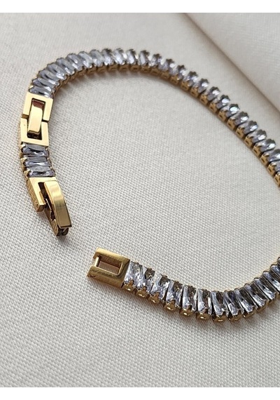 Suyolu Çelik Bileklik Gold Suya Dayanıklı Gold - 643731629 Gold