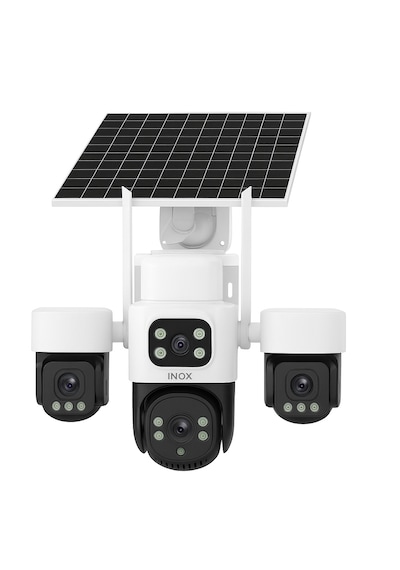 İnox X14 Solar 4 Kameralı Esimli & Simkartlı-6günbataryalı- Fullhd Kamera