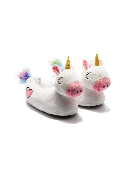 Twigy Pink Corn Kadın Hayvanlı Panduf Beyaz 36/41 YY0296 Beyaz
