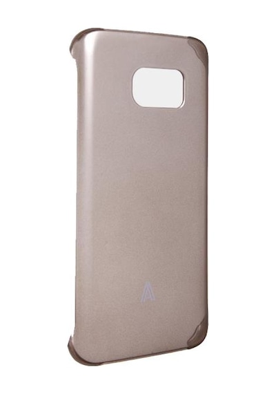 Anymode Galaxy S7 İle Uyumlu Uv Hard Kılıf Gold Gold