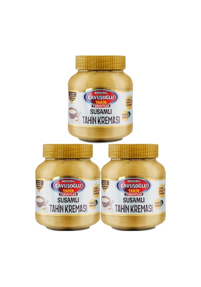 Çavuşoğlu Susamlı Tahin Kreması 330 Gr X 3 Adet