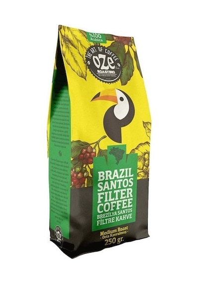 Oze Brazil Santos Filtre Kahve 250G Moka Pot