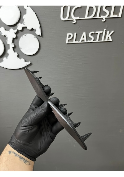 Jetta Glı Far Yıkama Kapağı Sağ Sol Set Siyah 3d Baskı 1 Set
