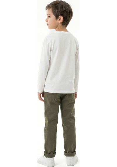 Xo Kids Erkek Çocuk 3lü Alt Üst Takım 6-9 Yaş 13209 Haki