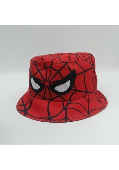 Shopiolog Çocuk Şapka Erkek Örümcek Adam Balıkçı Kova Şapka Spiderman