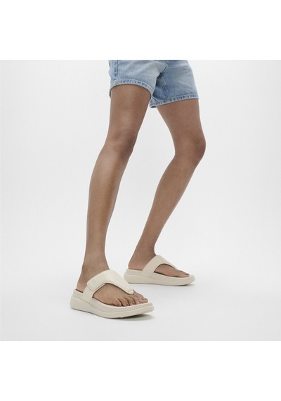 Roncato A99 Paris Beige Terlik Kadın Diğer Iw1-090 /675 /a99 Fitflop F-mode Go Adjustable Flatform Toe-post Bej