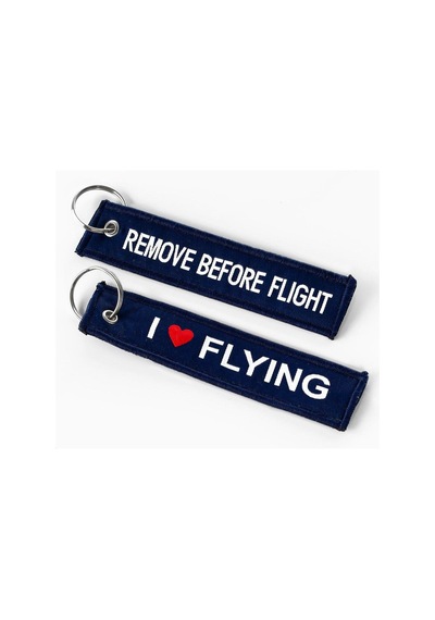 Bdtekstil I Love Flying Bez Anahtarlık Lacivert