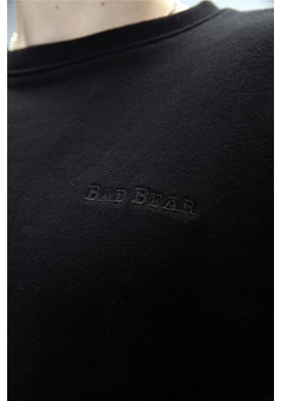 Bad Bear Inner Si Yah Crewneck Erkek Sweatshirt Siyah