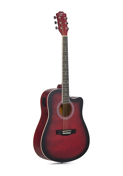 Zoppran Aczp150Rds Kırmızı Elektro Akustik Gitar