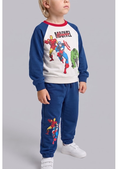 Defacto Marvel Comics Karakter Baskılı Üst Lastikli Paça Alt 2li Takım Erkek Bebek I0149a526wnın176 İndigo-ın176