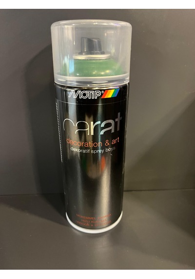 Motip Carat Parlak Yeşil Sprey Boya Ral-6002 400 Ml