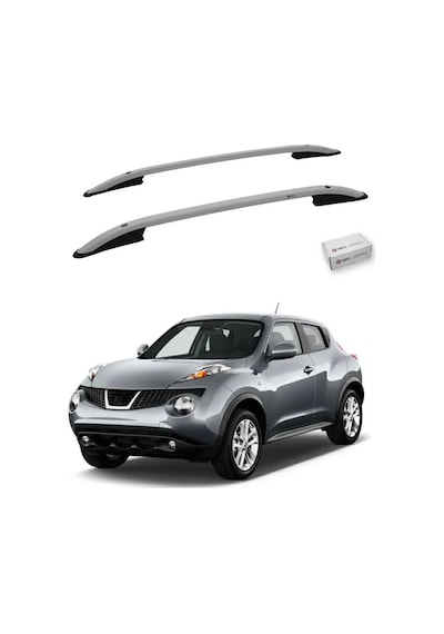 Turtle Nissan Juke F15 2011-2019 Tavan Çıtası Crown Gri