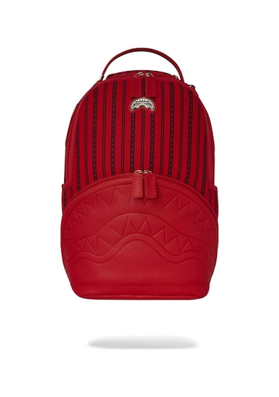 Sprayground Reverse Sip 2.0 Sırt Çantası, Ergonomik Tasarım, Kadife Gözlük Bölmesi Kırmızı