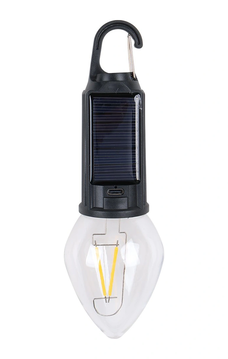 Powermaster Pm-26262 Solar Ledli Kamp Çadır Ampulü Kırmızı - Siyah