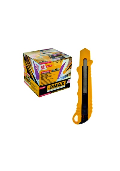 Dmax Dmx1820 Plastik Maket Bıçağı Sarı 5 Adetli