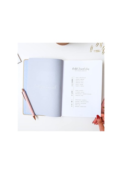 17x24 Keten Noktalı Bullet Journal Defter Koala Genel
