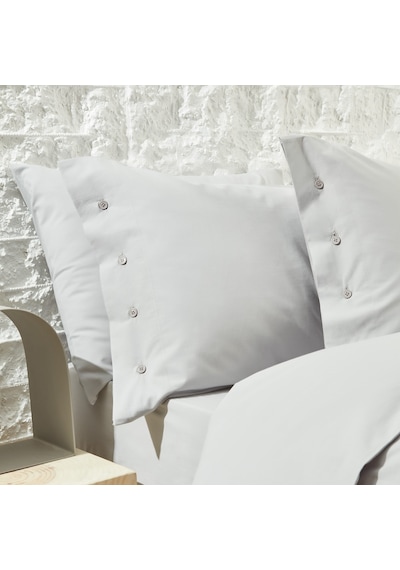 Yataş Bedding Plain Battal Boy Ranforce Nevresim Takımı - Gri