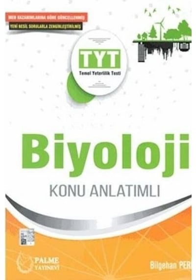 YKS TYT Biyoloji Konu Kitabı -  Palme Yayınları