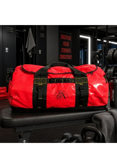 Amfibi Xl Dağcılık, Mağaracılık Ve Dalış Ekipman Çantası 1100 Denye Pvc-kırmızı-xl