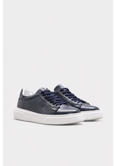 Fast Step Hakiki Deri 216mba888 Lacivert Erkek Casual Ayakkabı