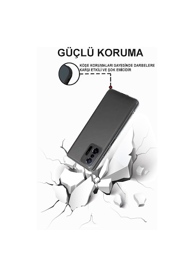 Xiaomi Mi 11T 5G Kapak Kamera Korumalı Süper Silikon Kapak