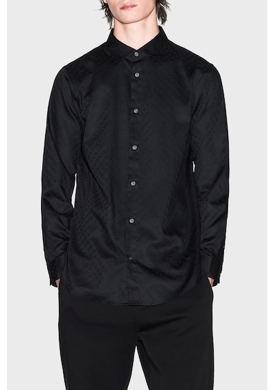Armani Exchange Erkek Gömlek Xm001142 Af13131 Fc022 Siyah SİYAH