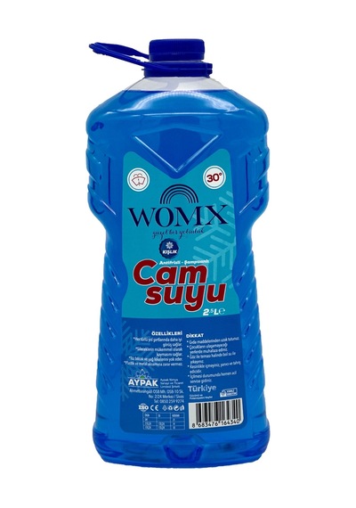 Antifrizli Cam Suyu 2.5 Lt - Kışlık Özel Formül, Silecek Ve Boya Dostu