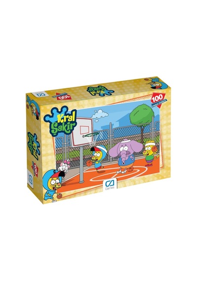 Kral Şakir 100 Parça Kutulu Puzzle.